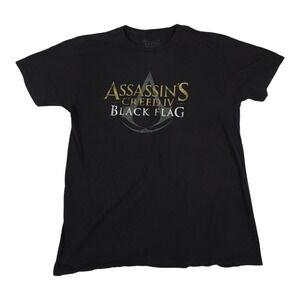 Assassins Creed IV Black Flag T‎ Shirt Mens XL
